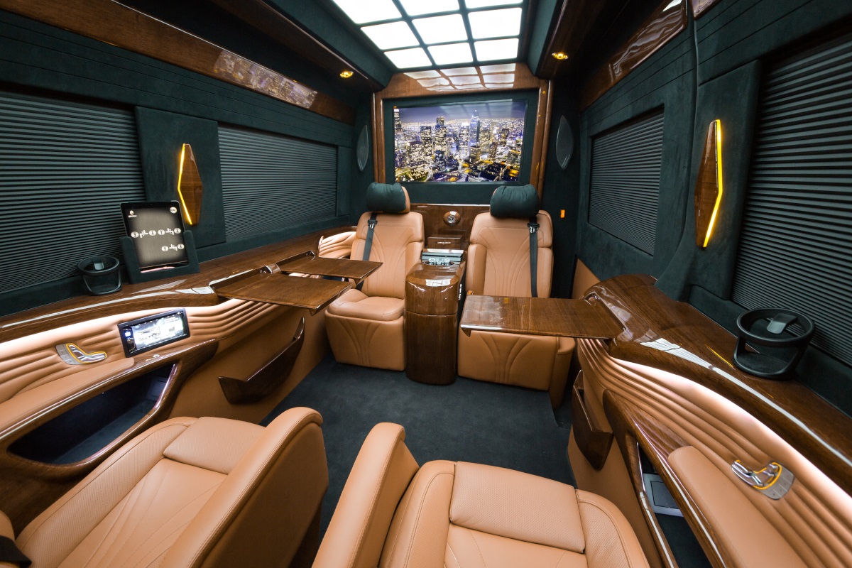 35th Year WC Sprinter powered tables and executive seating