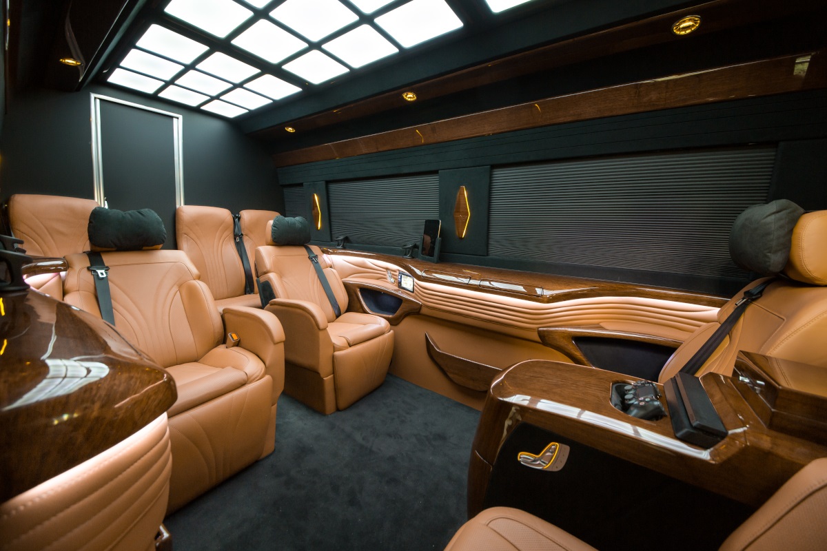 35th Year WC Sprinter passenger lounge
