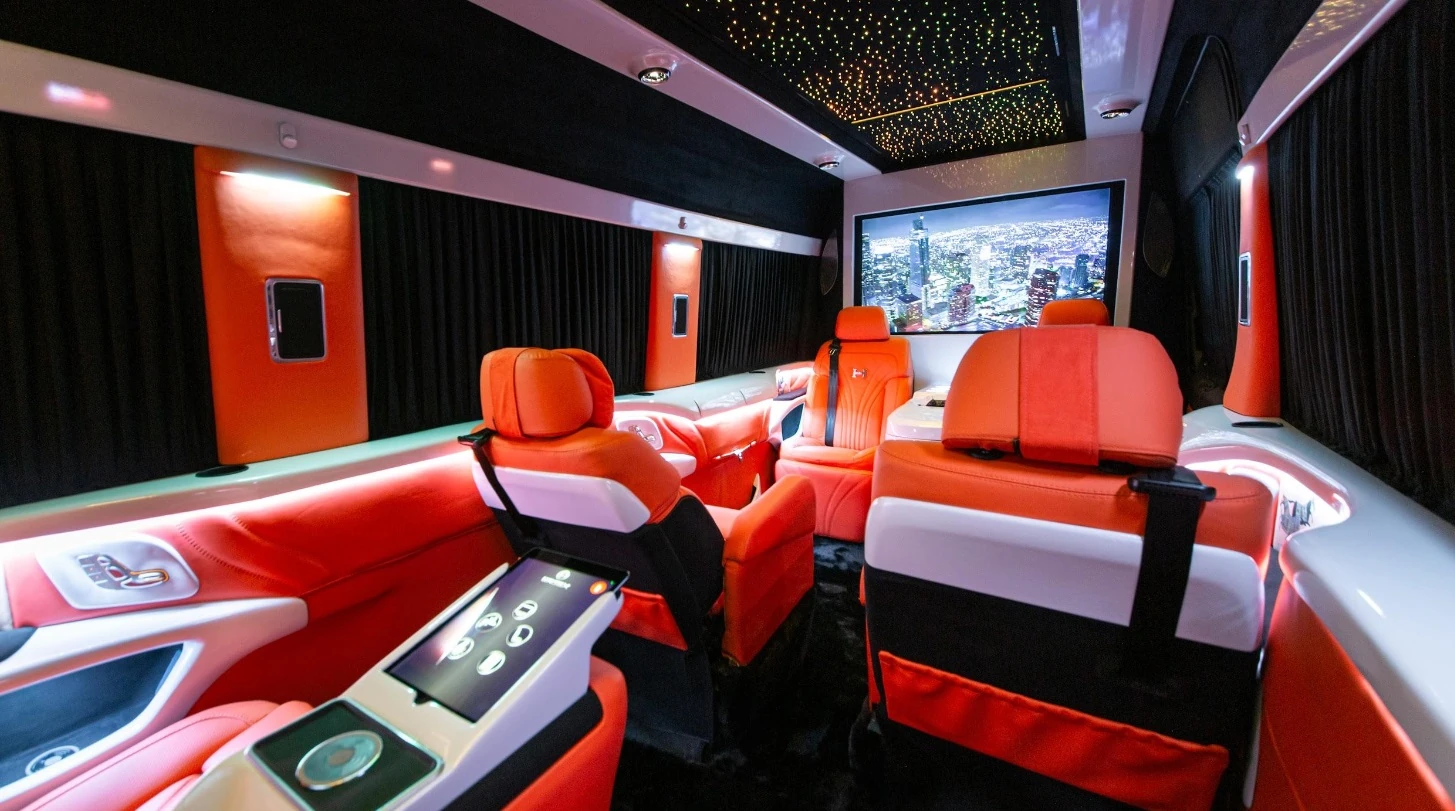 Ertex Hermes Sprinter interior